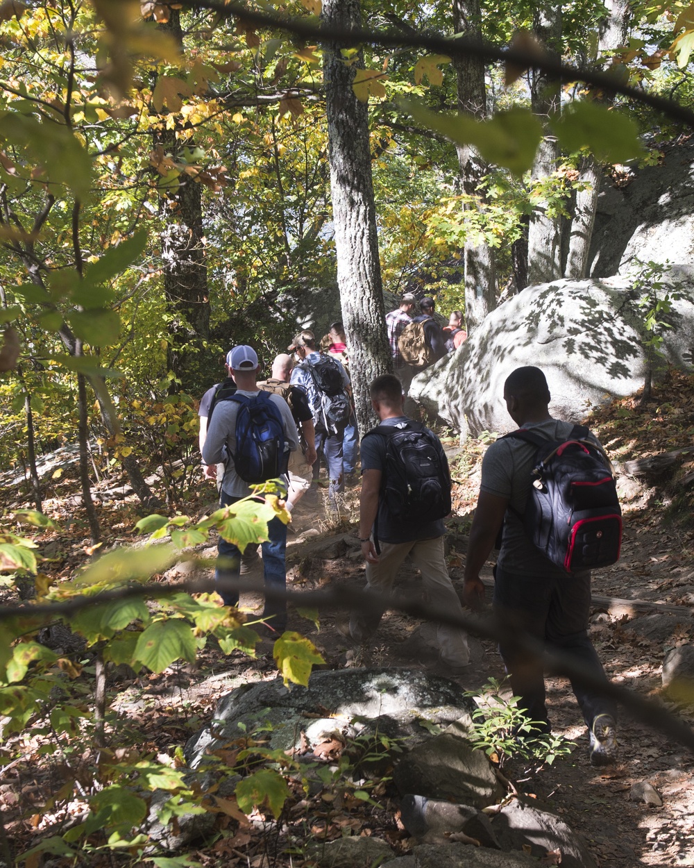 CIB OLD RAG MOUNTAIN HIKE