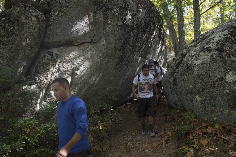 CIB OLD RAG MOUNTAIN HIKE