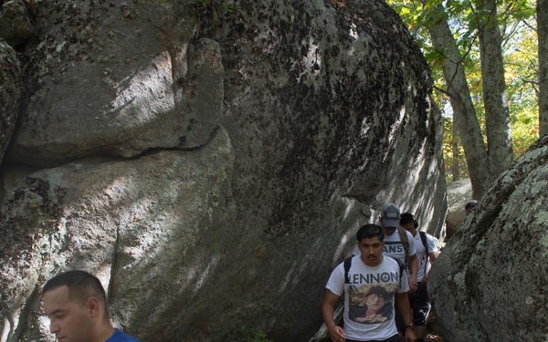 CIB OLD RAG MOUNTAIN HIKE