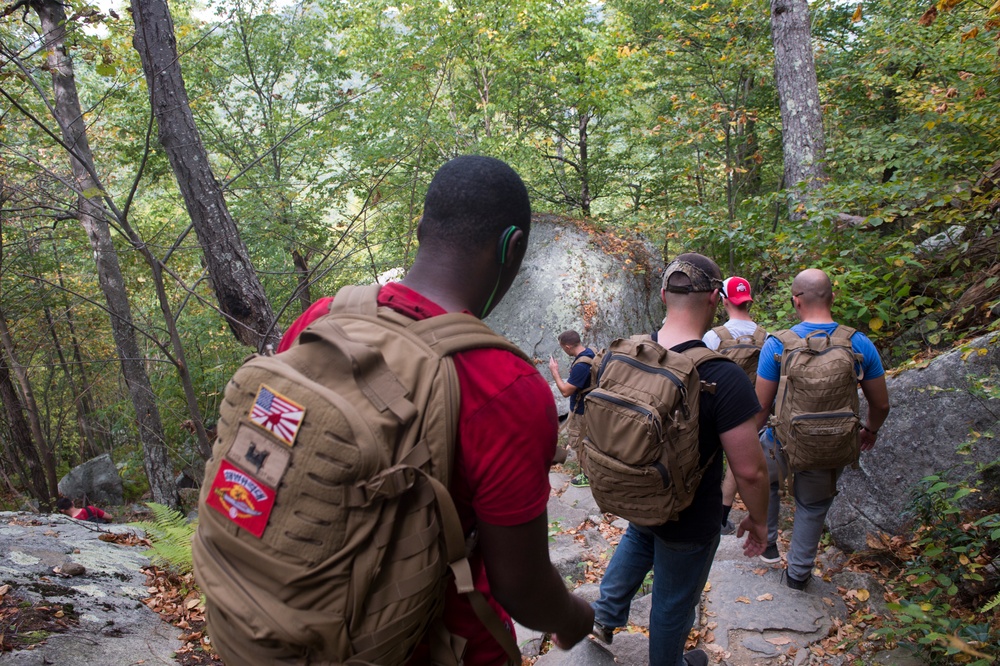 CIB OLD RAG MOUNTAIN HIKE