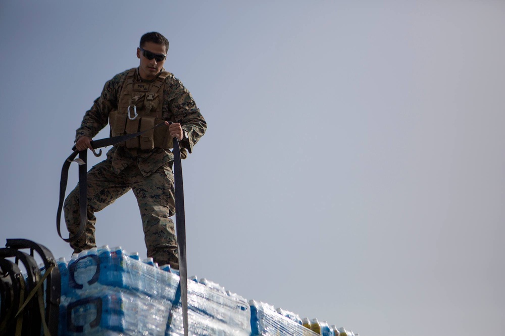 Marines bring water to needy in Puerto Rico