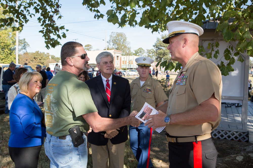 4th MAW leaders attend memorial and celebration in Mississippi