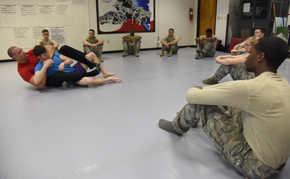 Defenders receive combative training