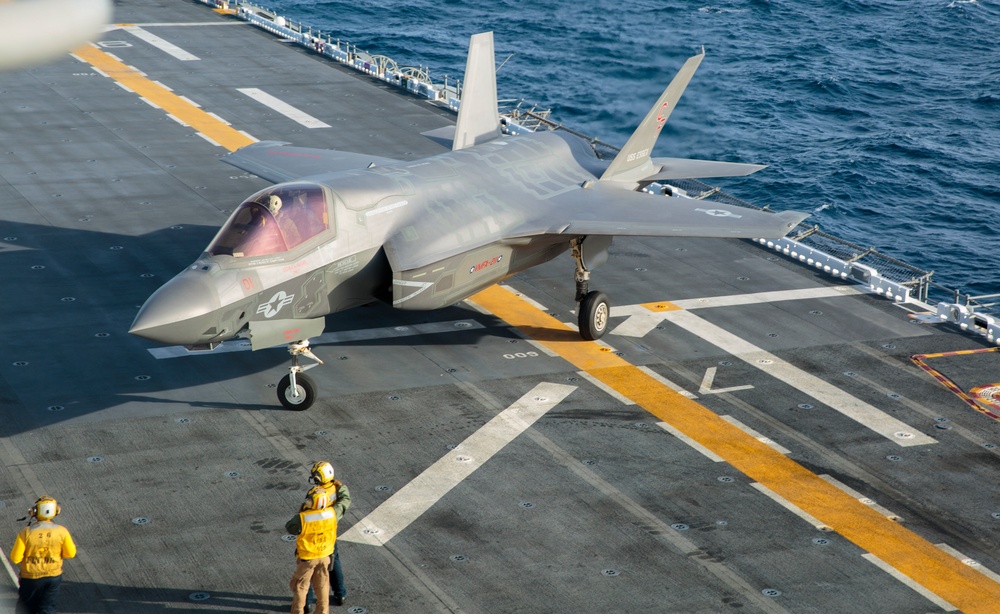 F-35B Lightning II Carrier Qualifications