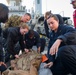 Sailors conduct medical drill aboard USS Rushmore during Dawn Blitz 2017