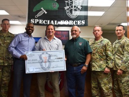 Local business leaders inducted as honorary members of 7th Group Special Forces Association