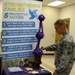 The 56th Medical Operation Squadron spread domestic violence awareness