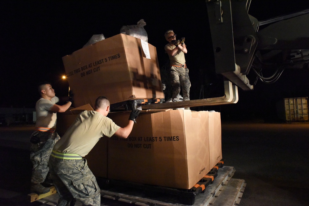 Air National Guard delivers mail to Puerto Rico