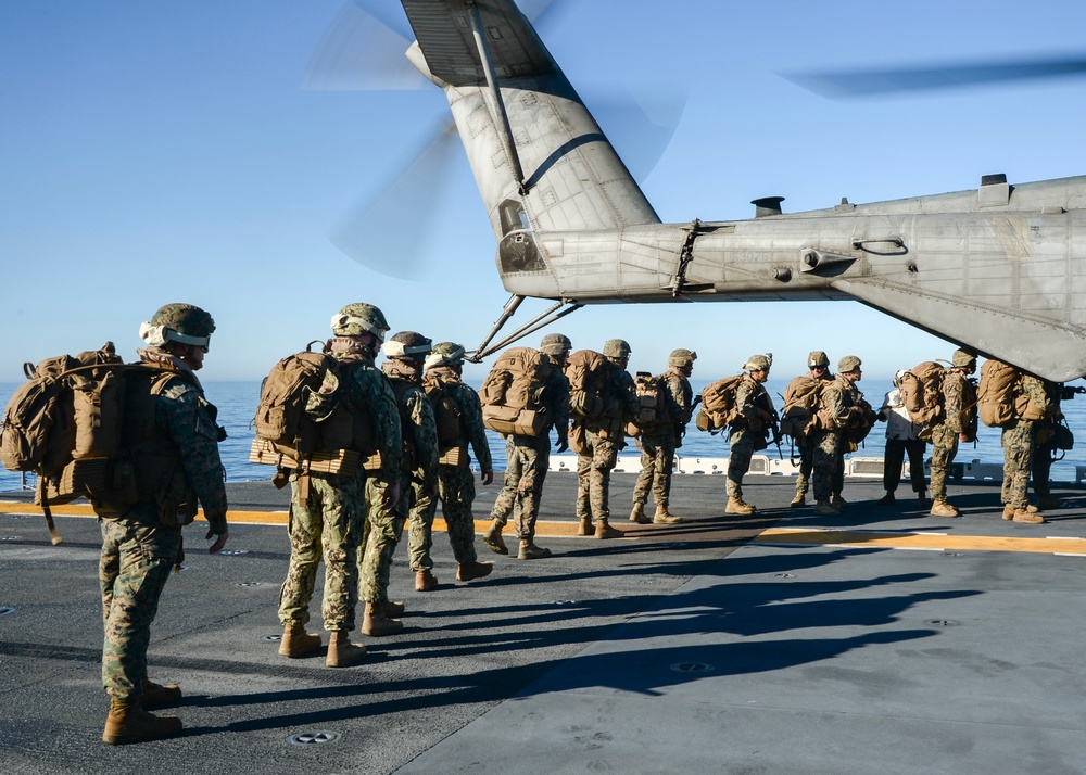 Dawn Blitz 2017 USS Essex Amphibious Operations