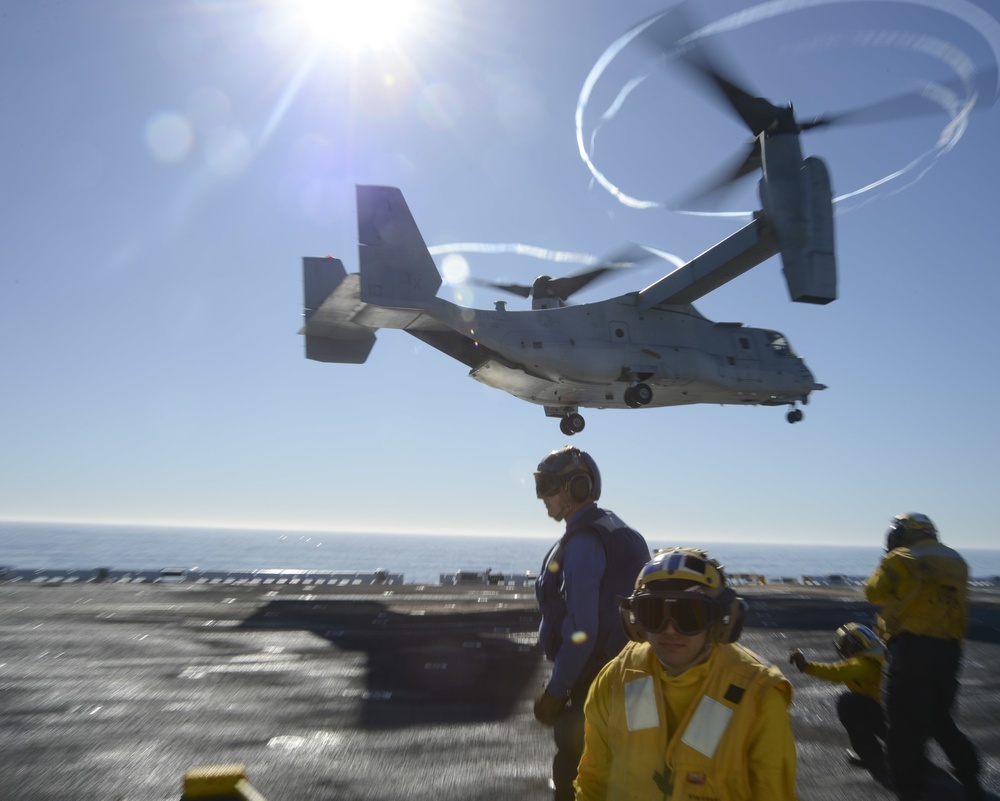 Dawn Blitz 2017 USS Essex Air Operations