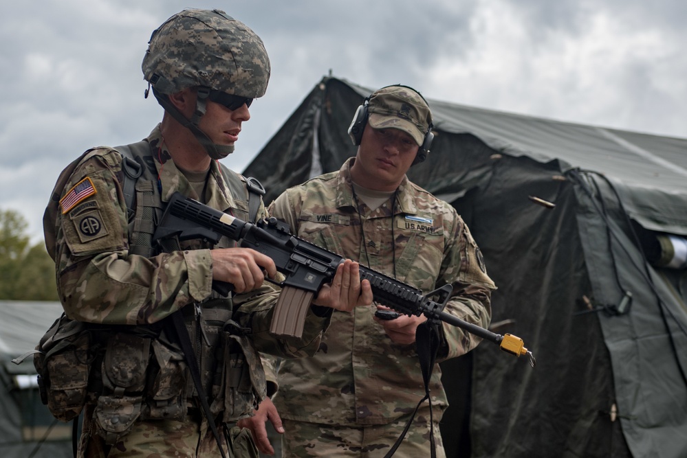 EIB Weapons and Medical Training