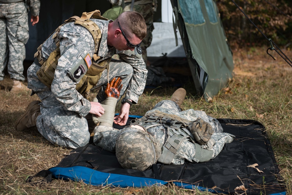 EIB Weapons and Medical Training