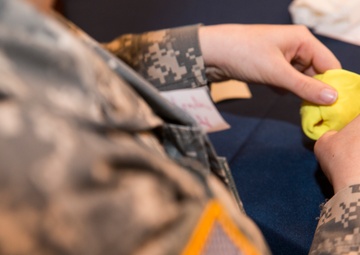 Expecting parents showered with support