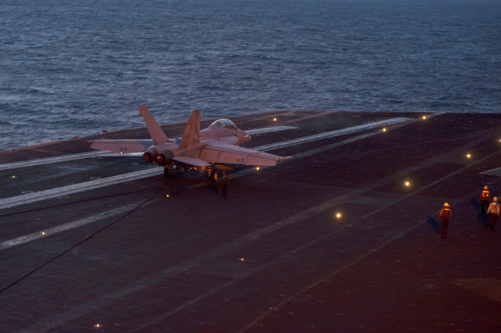 Nimitz Conducts Flight Ops