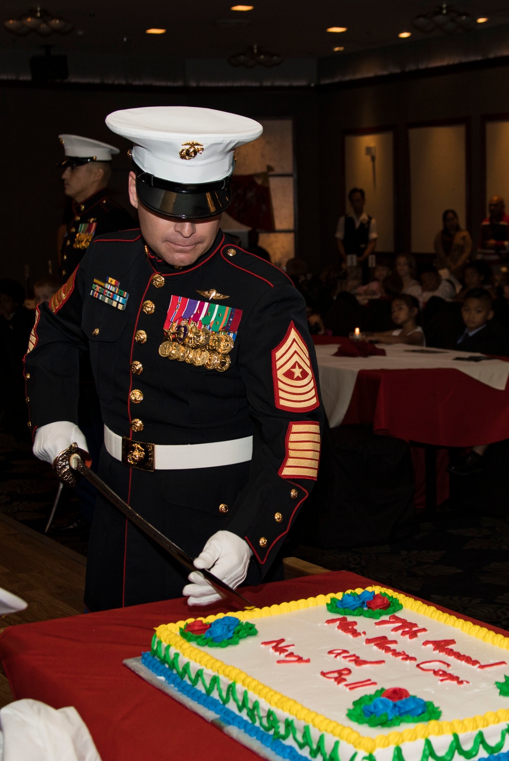 MCAS Iwakuni's Seventh Annual Mini Marine Corps and Navy Ball