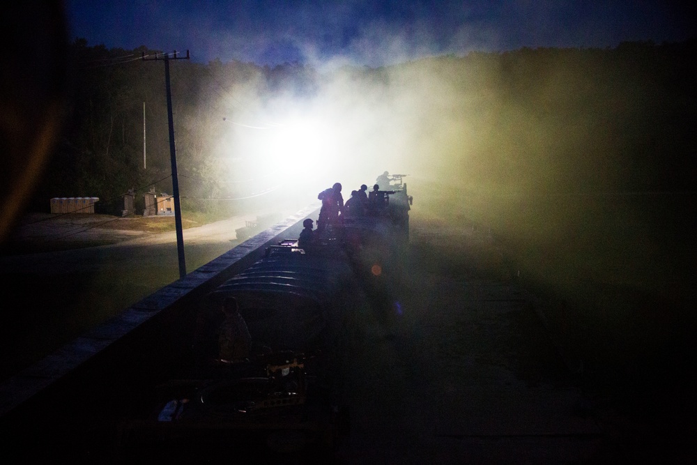 MASS-2 Marines conduct live-fire range during Midori Guardian 17