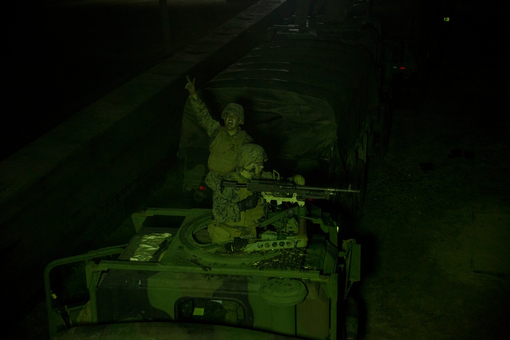 MASS-2 Marines conduct live-fire range during Midori Guardian 17