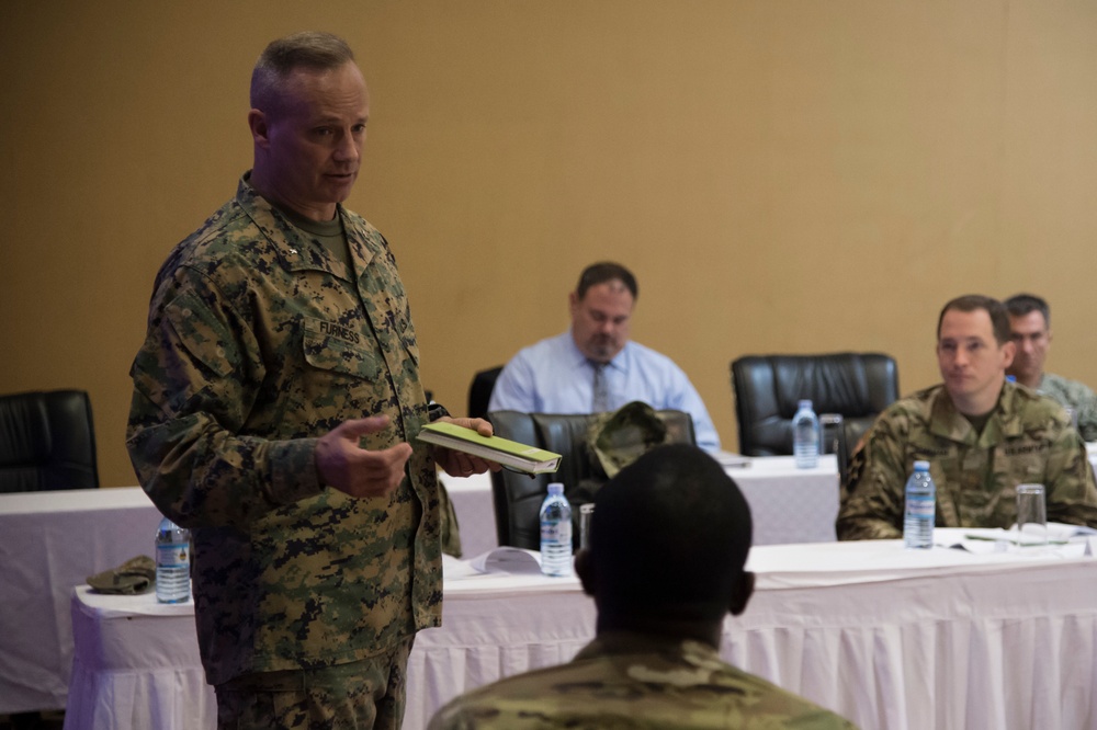 CJTF-HOA gathers for Defense Attaché Conference in Uganda