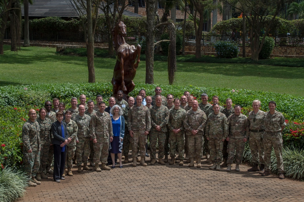CJTF-HOA gathers for Defense Attaché Conference in Uganda