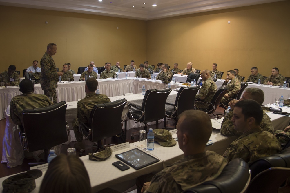 CJTF-HOA gathers for Defense Attaché Conference in Uganda