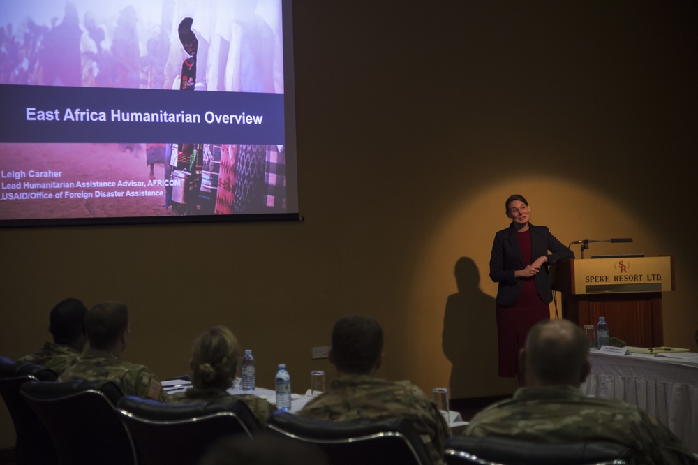 CJTF-HOA gathers for Defense Attaché Conference in Uganda