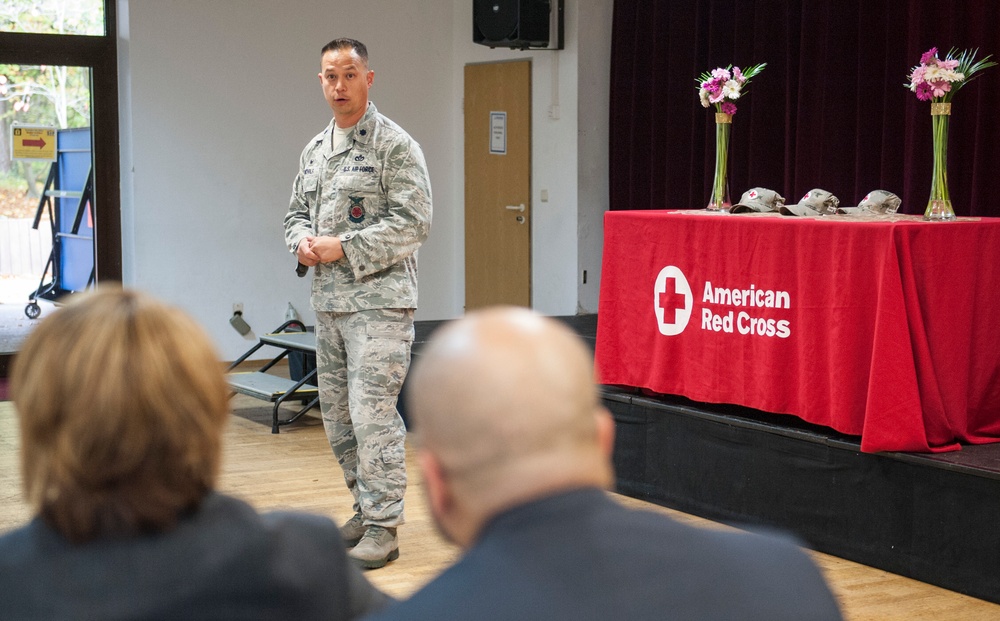 American Red Cross Ceremony, Ramstein Air Base