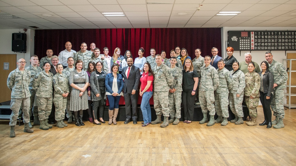 American Red Cross Ceremony, Ramstein Air Base