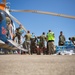 Marines load supplies for Puerto Rico