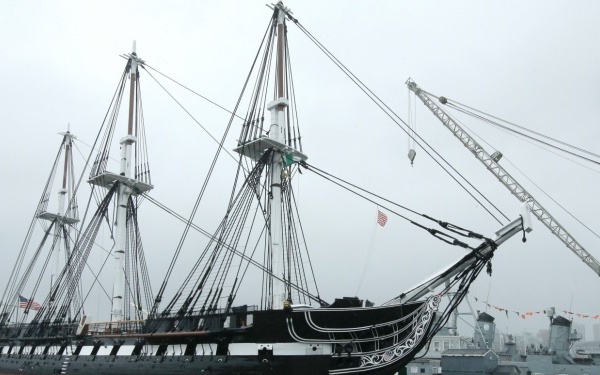 Marines participate in USS Constitution demonstration