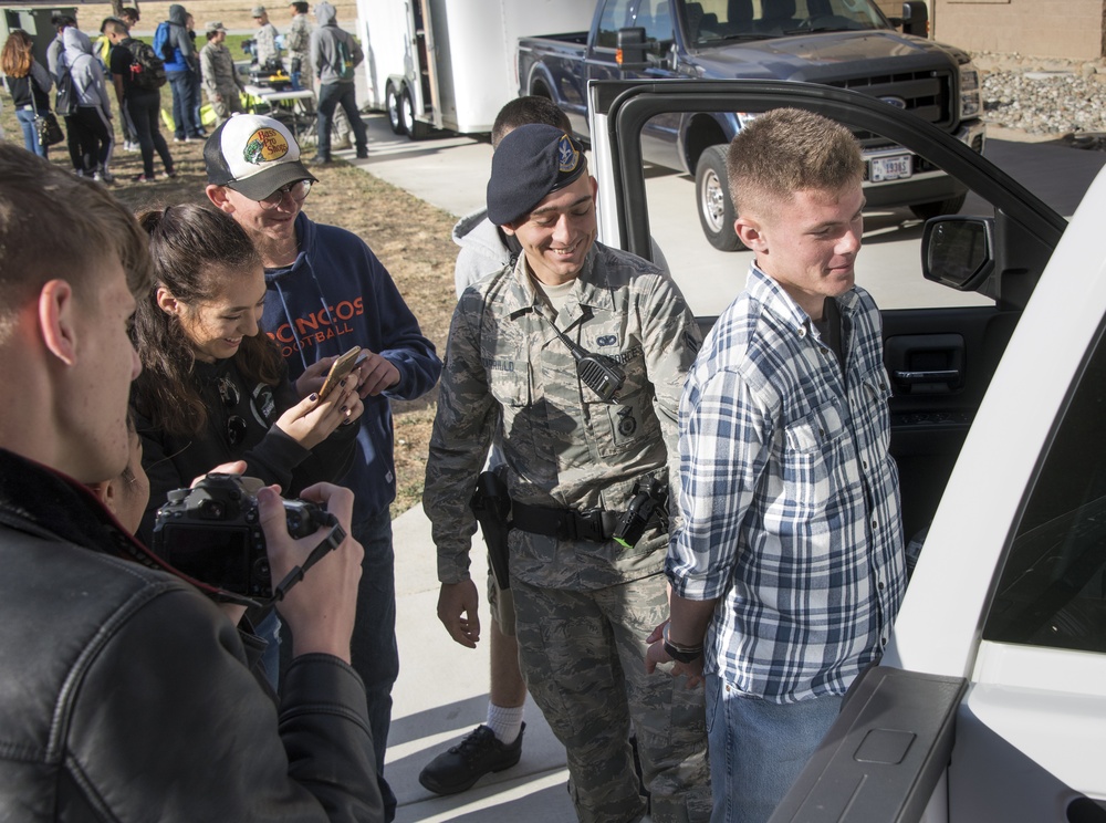 JROTC High School Students Tour Travis AFB