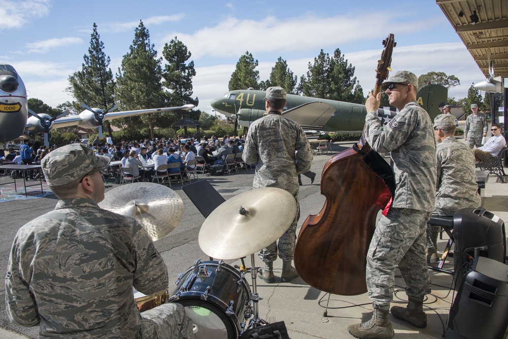 JROTC High School Students Tour Travis AFB