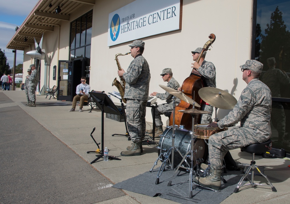 JROTC High School Students Tour Travis AFB