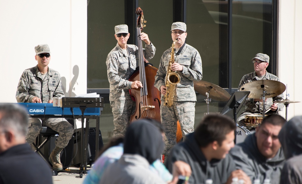 JROTC High School Students Tour Travis AFB