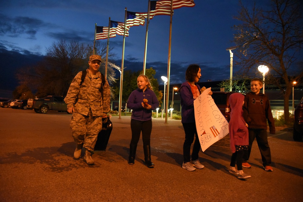 119th Wing members return from southwest Asia deployment