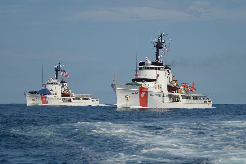 U.S. Coast Guard Active Eastern Pacific Patrol