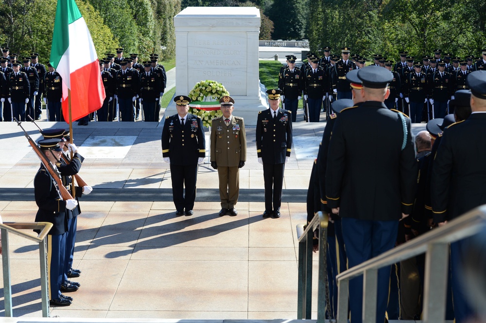 Italy CPV Wreath Laying Ceremony