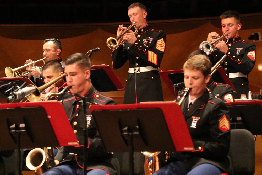 Marine Corps Jazz Orchestra visits Orange County
