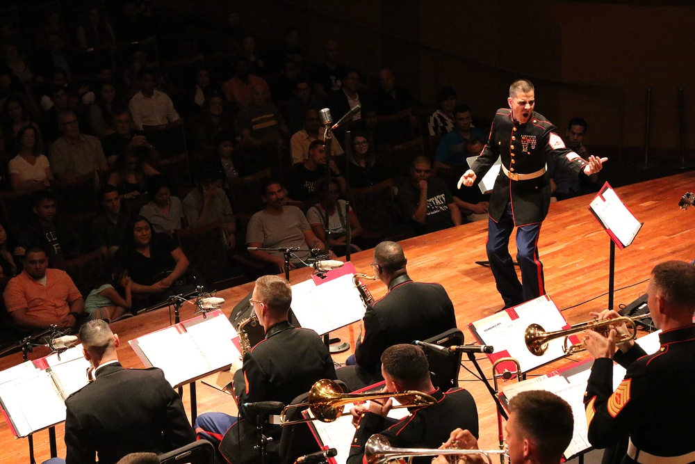Marine Corps Jazz Orchestra visits Orange County