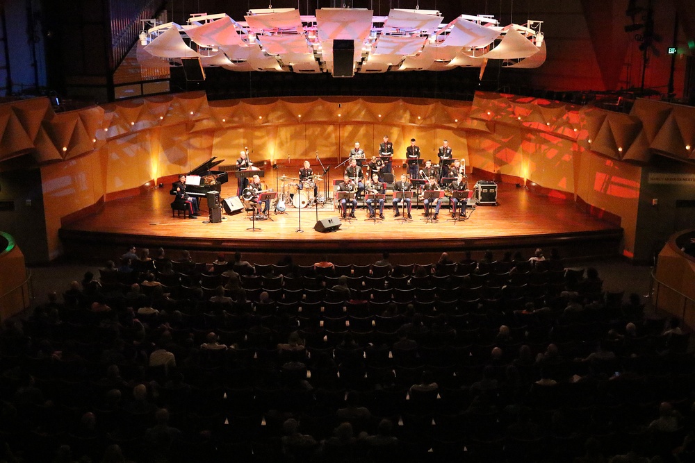 Marine Corps Jazz Orchestra visits Orange County