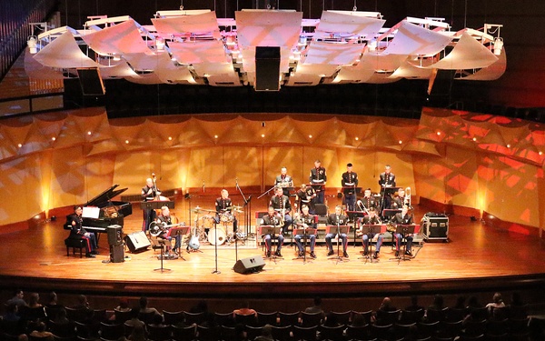 Marine Corps Jazz Orchestra visits Orange County