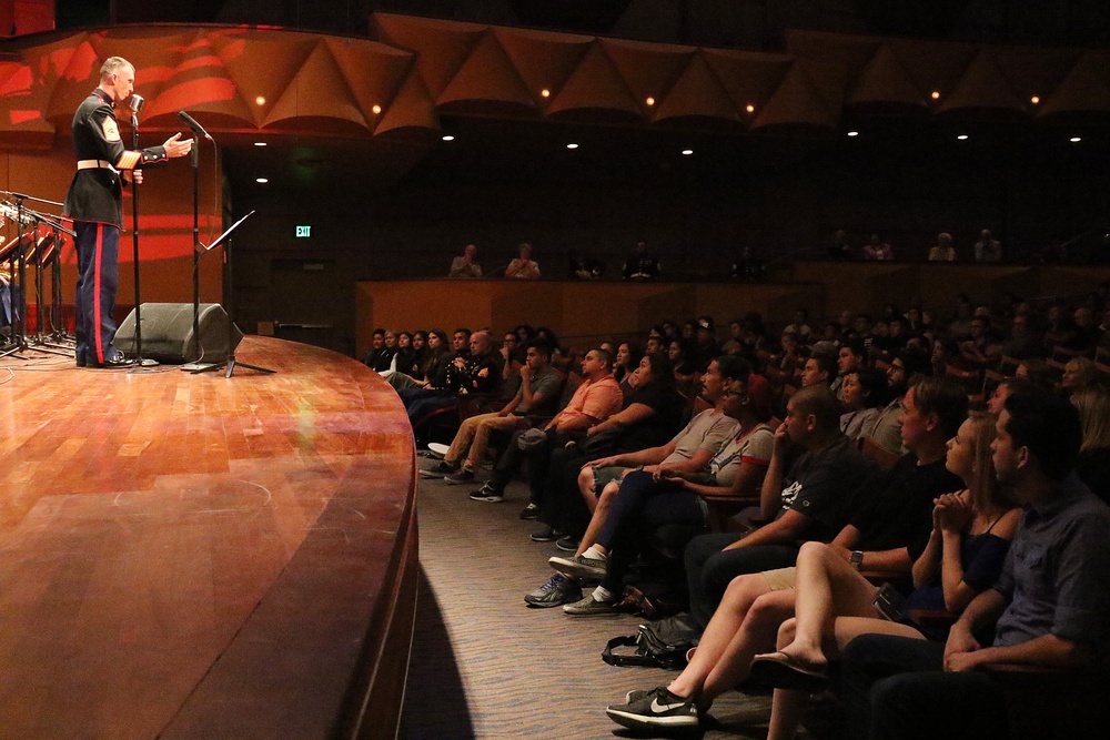 Marine Corps Jazz Orchestra visits Orange County