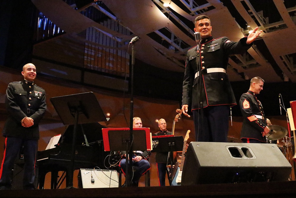 Marine Corps Jazz Orchestra visits Orange County
