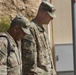 Lt. Gen. Michael Garrett meets junior officers during luncheon in Jordan