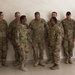 Lt. Gen. Michael Garrett meets junior officers during luncheon in Jordan