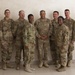 Lt. Gen. Michael Garrett meets junior officers during luncheon in Jordan