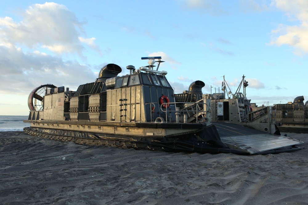 U.S. Marines and Sailors Prepare for Amphibious Assault Training