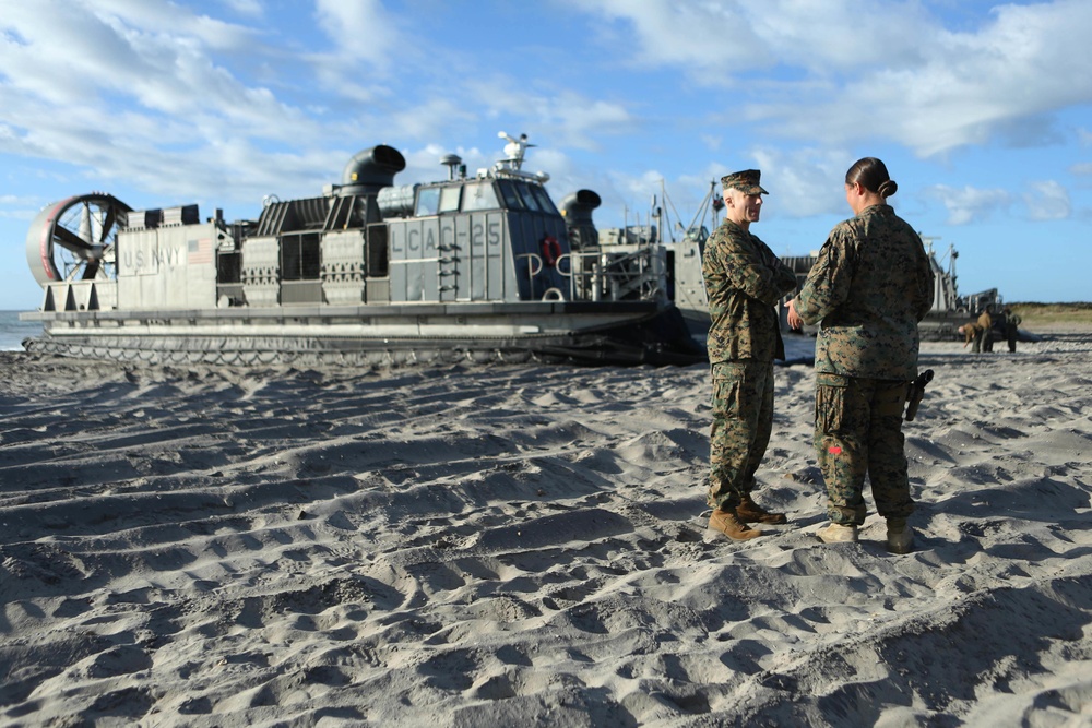 U.S. Marines and Sailors Prepare for Amphibious Assault Training