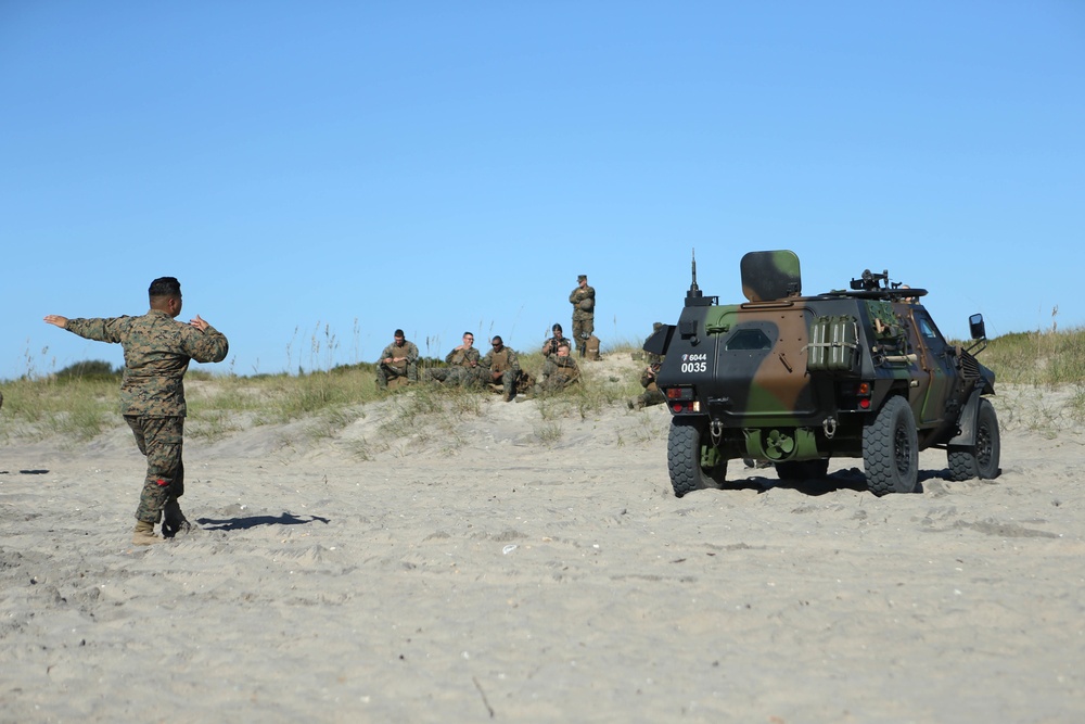 U.S. Marines and Sailors Prepare for Amphibious Assault Training