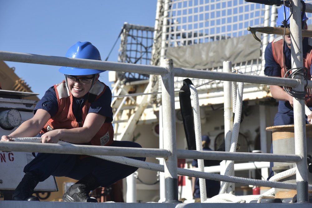 Coast Guard Cutter Bertholf returns to homeport