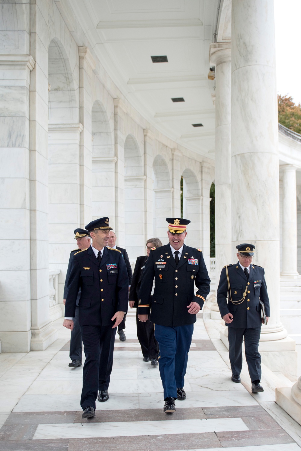 Supreme Commander of Swedish Armed Forces Gen. Micael Bydén Conducts a Public Wreath-Laying at the Tomb of the Unknown Soldier